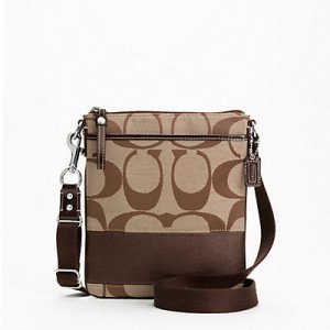 Coach Signature Stripe Swingpack