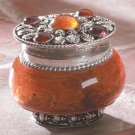 Jewelled Sandalwood Candle-In-A-Jar