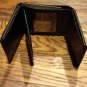 Black Leather Wallet - Tri-fold