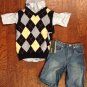 Kenneth Cole Boy's 3pc Outfit - Size 6