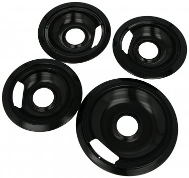 Range Kleen P1056RGE8Z Porcelain GE Hinged Drip Pans