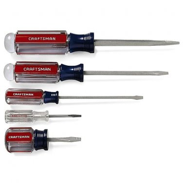Craftsman 5 Pc. Slotted Screwdriver Set