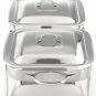 Gourmet Buffet 3.8 Qt 2 Section Covered Buffet Dish