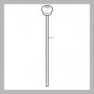 Delta Faucet RP40267RB Lift Rod & RP41574RB Finial Lavatory Faucet, VB