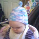 hand crochet hat for baby girl
