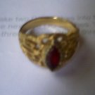 Vintage birthstone ring for woman