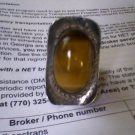 Vintage tigers eye ring