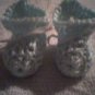 bAby green newborn baby booties