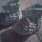 bAby green newborn baby booties