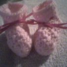 6wks size baby booties for girl