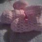 6wks size baby booties for girl