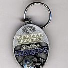 Pewter Keychain Dallas Cowboys Licenced Super Bowl Champions