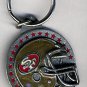 Pewter Key Chain San Francisco 49ers Football Licenced