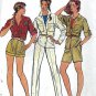 Vintage 70s Fast Easy Sewing Pattern Jacket Pants Shorts Sz 14