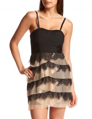 h&m bustier dress