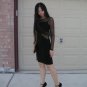 Privileged Dexter Open Peep Toe Mary Jane Heel Less Curved Wedge High Pump - Black - 7.5