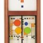 Bulova C3321 Frank Lloyd Wright "Coonley Playhouse" Wall Clock