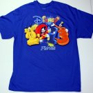 Ladies Plus Size Big Blue T-shirt XL NEW Disney Florida 2013 Disneyland Mickey