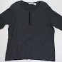 Ladies Women's Plus Size Gray Shirt Blouse Top Lightweight NEW 2x EXTRA TOUCH