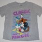 Men's Big Size Mickey Mouse Donald Goofy  T-shirt Gray NEW 2X DISNEY