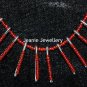 Pink Safety Pin Necklace