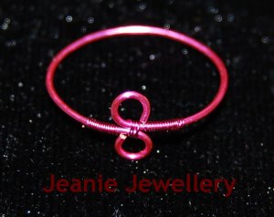 Pink Infinity Ring
