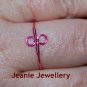 Pink Infinity Ring