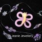 Lilac Butterfly Mobile