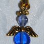 Dark Blue Angel Mobile Charm