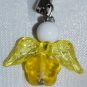 white and yellow Angel Mobile Charm
