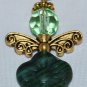 Green Angel Bag Charm