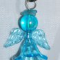 Light Blue Acrylic Angel Bag Charm