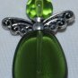 Dark Green Angel Bag Charm