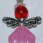 Red and Pink Angel Bag Charm
