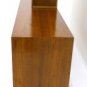 Mid Century Tambour Walnut Credenza Bar Etagere Danish