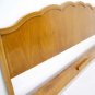 Gibbings for John Widdicomb King Size Walnut Headboard Bed Super Clean
