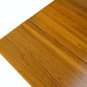 Danish Mid Century Modern Teak Square Dining Table 2 Leafs Near Mint