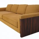 Danish Mid Century Modern Rosewood Sofa Baughman Style