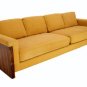 Danish Mid Century Modern Rosewood Sofa Baughman Style