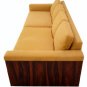 Danish Mid Century Modern Rosewood Sofa Baughman Style