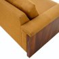 Danish Mid Century Modern Rosewood Sofa Baughman Style