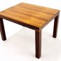 Danish Mid Century Modern Parsons Rosewood Coffee End Table