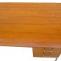 Danish Mid century Modern Teak Desk Writing Table by Dansk Design Denmark