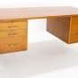 Danish Mid century Modern Teak Desk Writing Table by Dansk Design Denmark