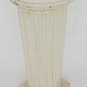 Vintage Antique Round Carved Wood Pedestal Column Stand