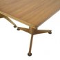 Mid Century Modern Walnut Dining Table With 2 Leafs by John Widdicomb