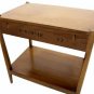 Pair of Danish Mid Century Modern End Tables NIghtstands Drawers Clean.