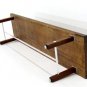 Mid Century Modern 2" Solid Walnut Top Coffee Table