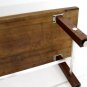 Mid Century Modern 2" Solid Walnut Top Coffee Table