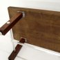 Mid Century Modern 2" Solid Walnut Top Coffee Table
